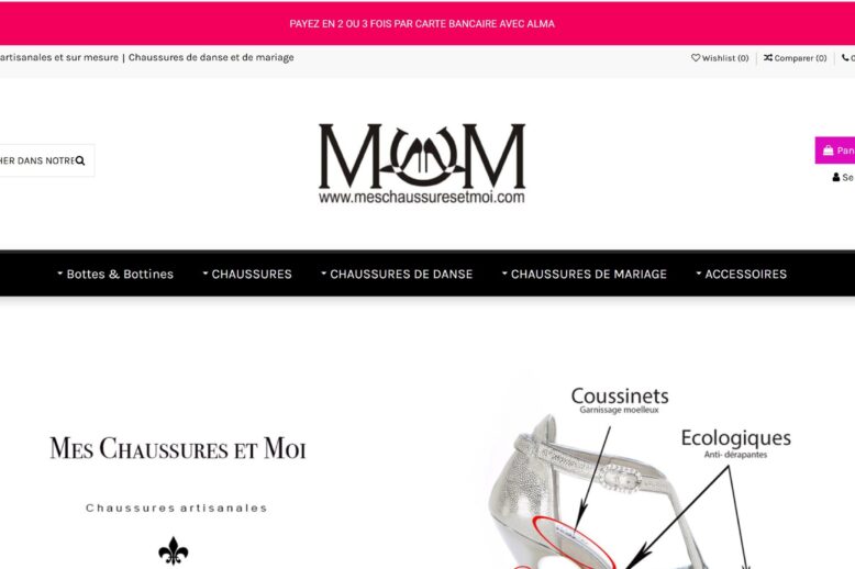 Projet - MesChaussuresEtMoi