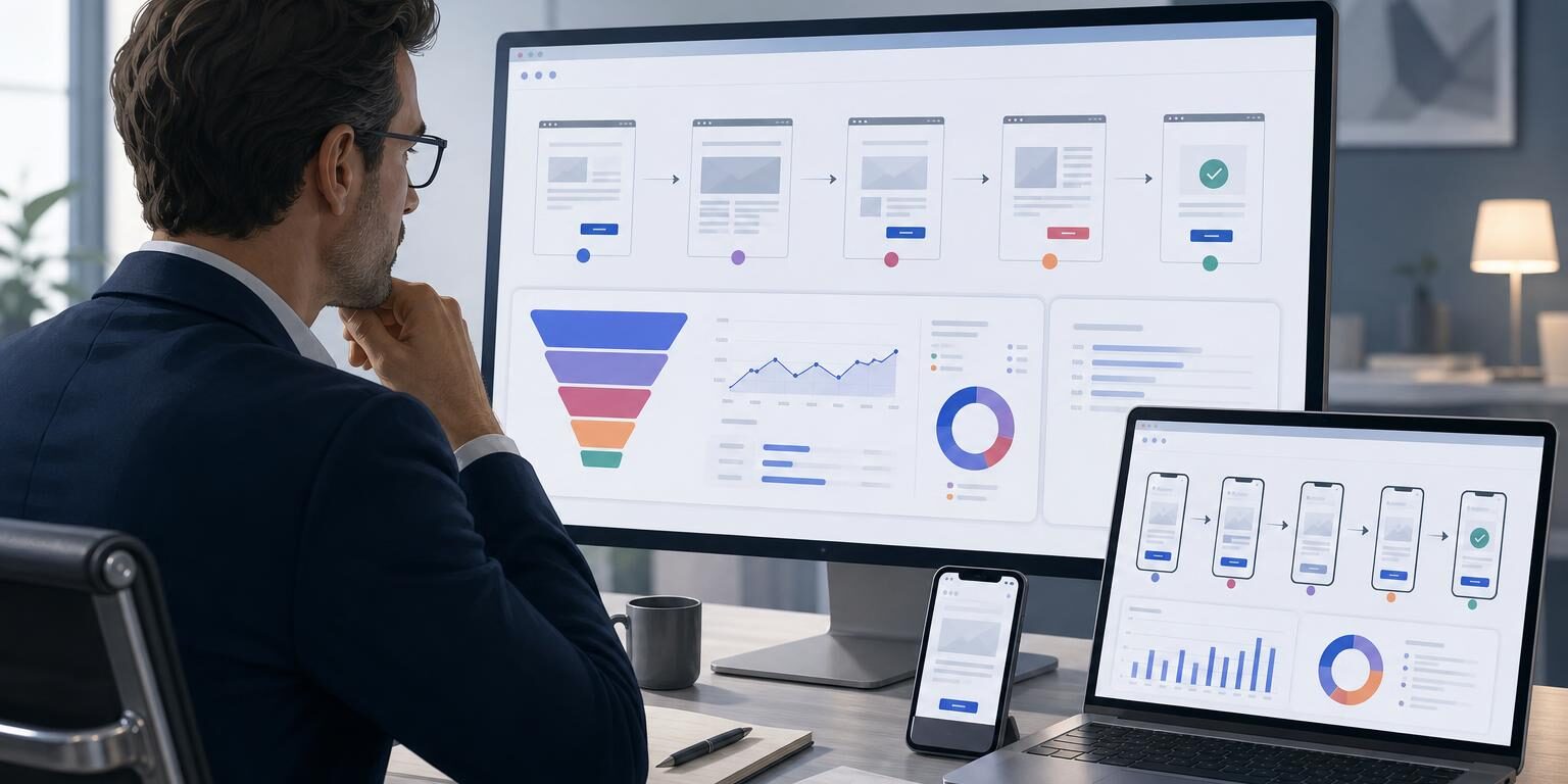 Conversion site internet : les 10 erreurs qui empêchent votre site de vendre Conversion site internet et analyse du parcours utilisateur