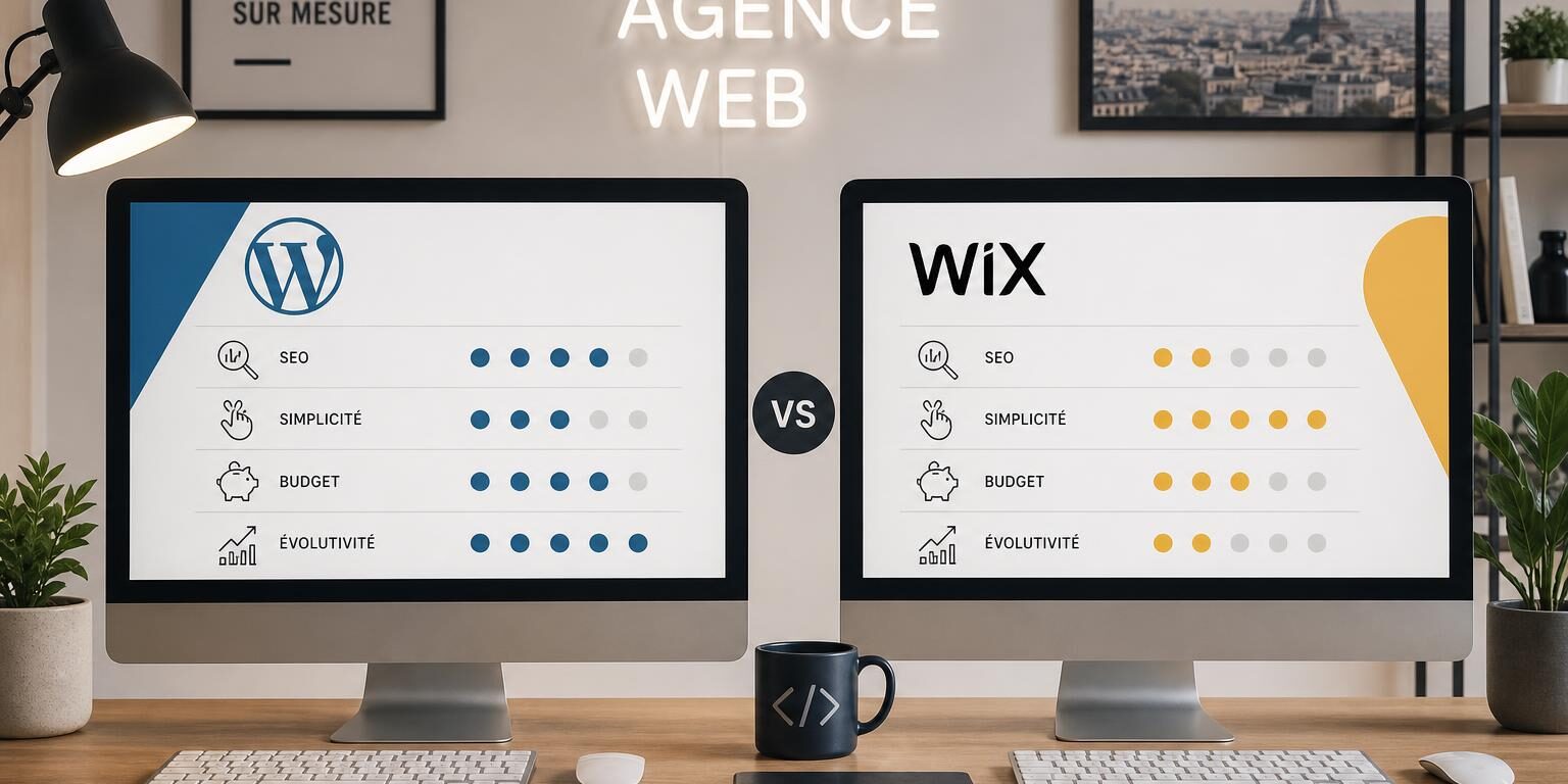 Comparaison entre WordPress et Wix pour choisir un CMS professionnel