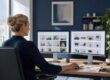 Dirigeante comparant WordPress et Shopify pour choisir son CMS e-commerce