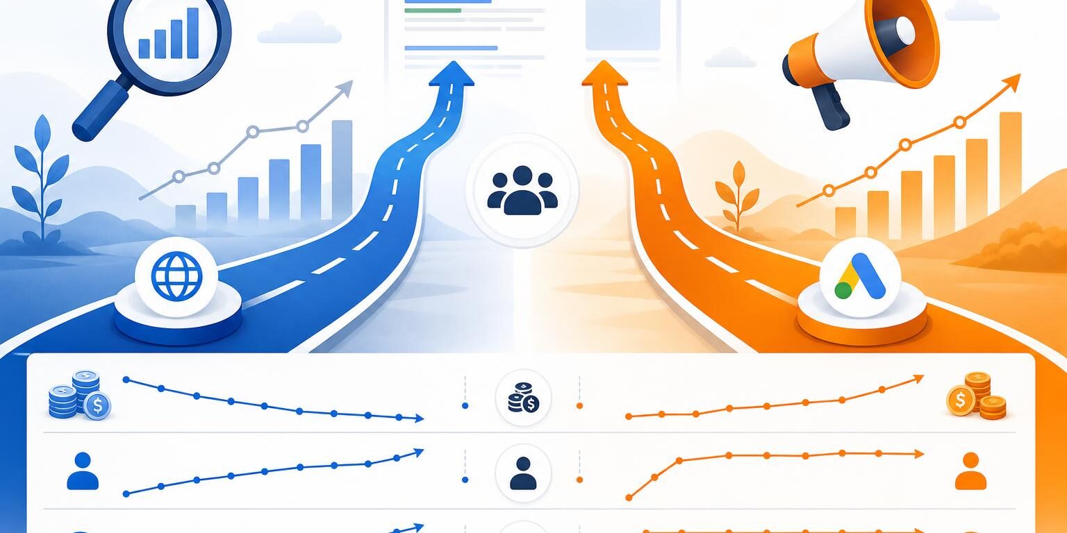 Rentabilité SEO vs SEA : quelle solution choisir ? rentabilité SEO vs SEA