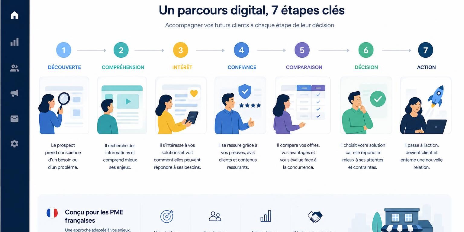 Comment réussir la conversion de visiteurs en clients conversion de visiteurs en clients grâce à un parcours client optimisé