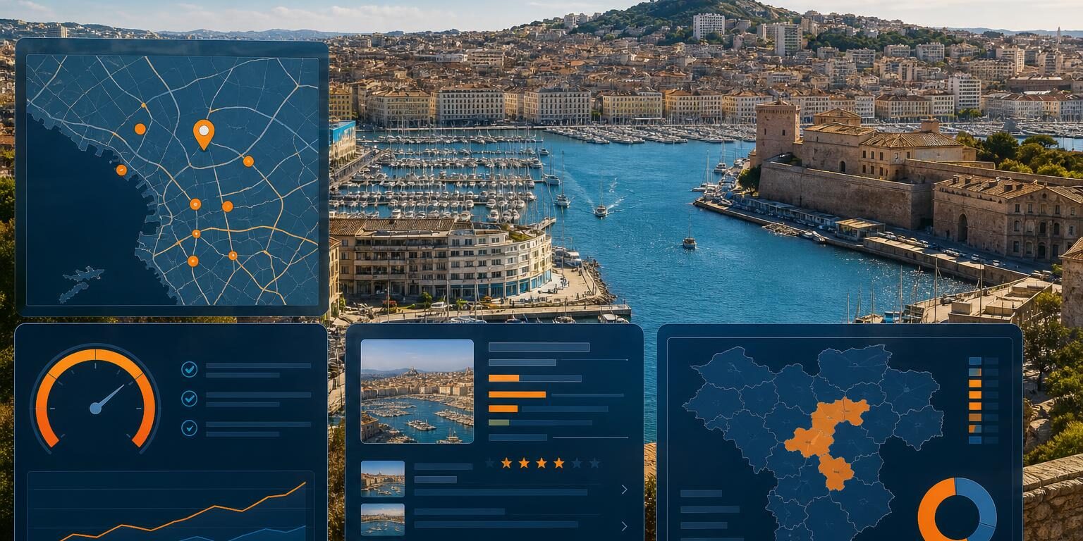 Stratégie SEO Marseille associant référencement local, contenu, technique et Google Business Profile