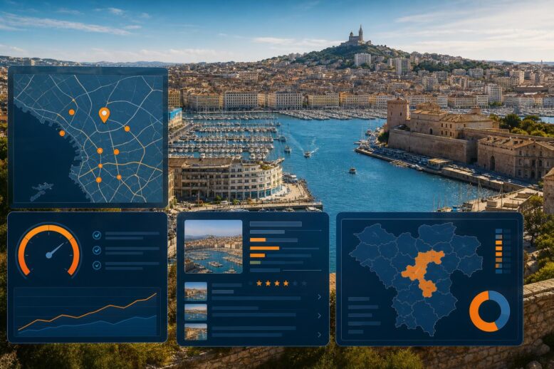 Stratégie SEO Marseille associant référencement local, contenu, technique et Google Business Profile