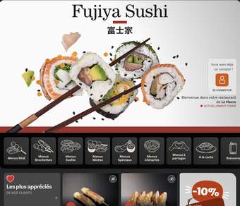 Site Fujiya Sushi