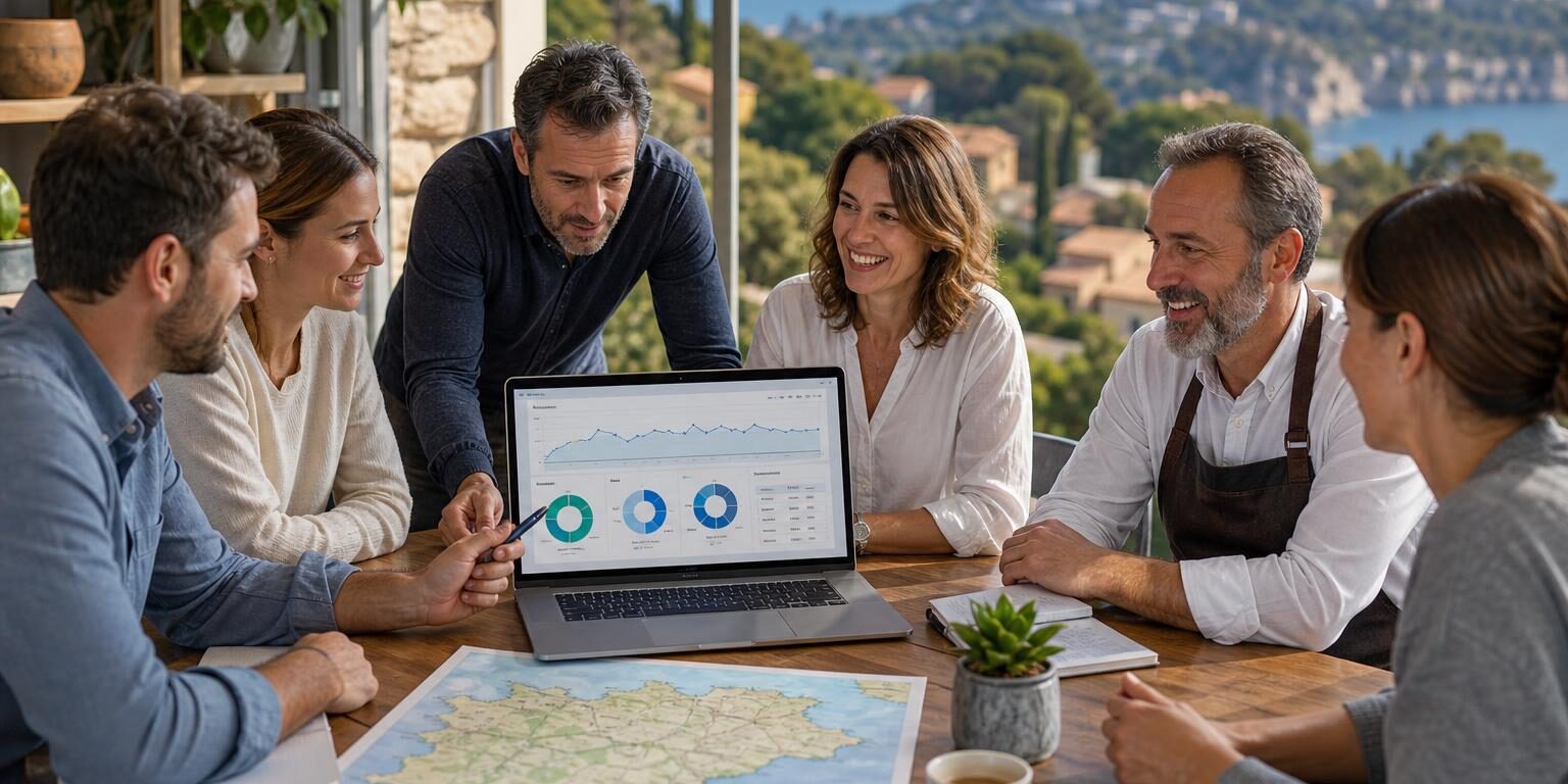 SEO local Var : le guide complet pour gagner en visibilité Consultant accompagnant des entreprises varoises dans leur stratégie de SEO local